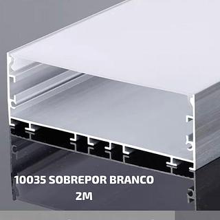 PERFIL 10035 SOBREPOR BRANCO BARRA COM 2M