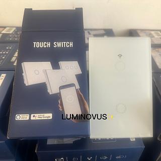 INTERRUPTOR INTELIGENTE WIFI 2 TOUCH BRANCA