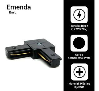 EMENDA DE TRILHO L PRETO