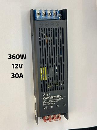 FONTE CHAVEADA SLIM 360W 12V 30A VLX