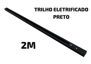 TRILHO ELETRIFICADO 2M PRETO