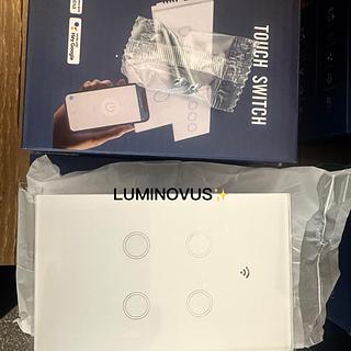 INTERRUPTOR INTELIGENTE 4 TOUCH BRANCA