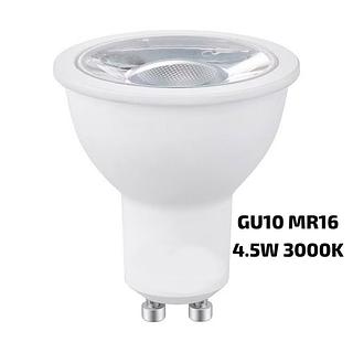 LAMPADA GU10 MR16 4.5W 3000K