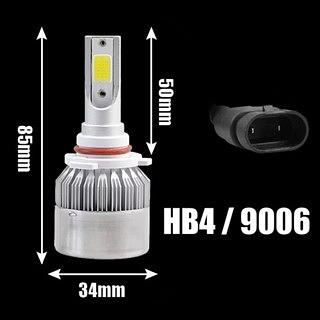 HB4\9006 PAR LAMPADAS DE FAROK C6 6000K