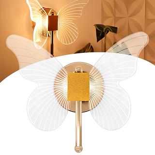 ARANDELA BORBOLETA REALISTA DOURADO 3200K 20240315