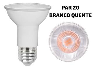 LAMPADA PAR 20 E27 3000K PARA SPOT RECUADO