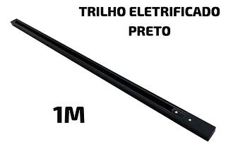 TRILHO ELETRIFICADO 1M PRETO
