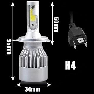 H4 PAR LÂMPADAS DE FAROL C6 6000K