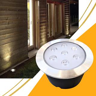 BALIZADOR MINI 7W EMBUTIR BRANCO QUENTE