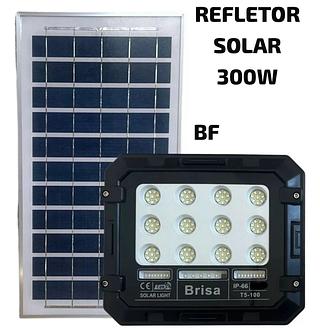 REFLETOR SOLAR 300W BRANCO FRIO COM CONTROLE APROVA D'AGUA
