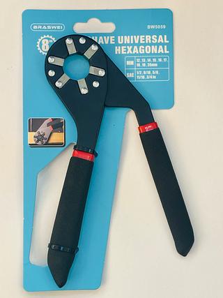 CHAVE UNIVERSAL HEXAGONAL BW5059