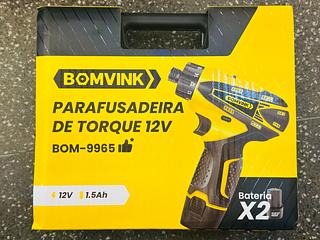 PARAFUSADEIRA DE TORQUE 12V BOMVINK 9965