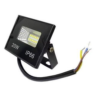REFLETOR 20W 6000K BRANCO FRIO IP66 BIVOLT