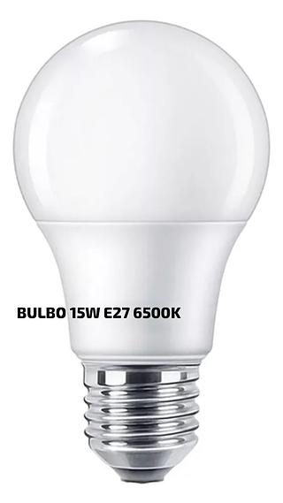 LAMPADA BULBO 15W E27 6500K