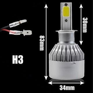 H3 PAR LÂMPADAS DE FAROL C6 6000K