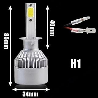 H1 PAR LAMPADAS DE FAROL C6 6000K
