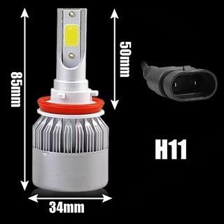 H8\H11 PAR LAMPADAS DE FAROL C6 6000K