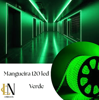 MANGUEIRA 120 LED 127V/220V VERDE