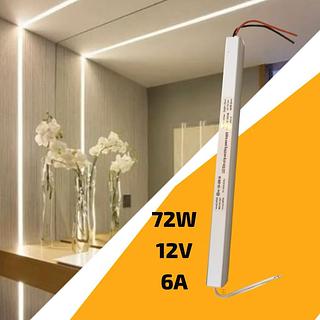 FONTE SLIM PALITO 72W 12V 6A