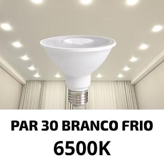 LAMPADA PAR 30 E27 6500K PARA SPOT RECUADO